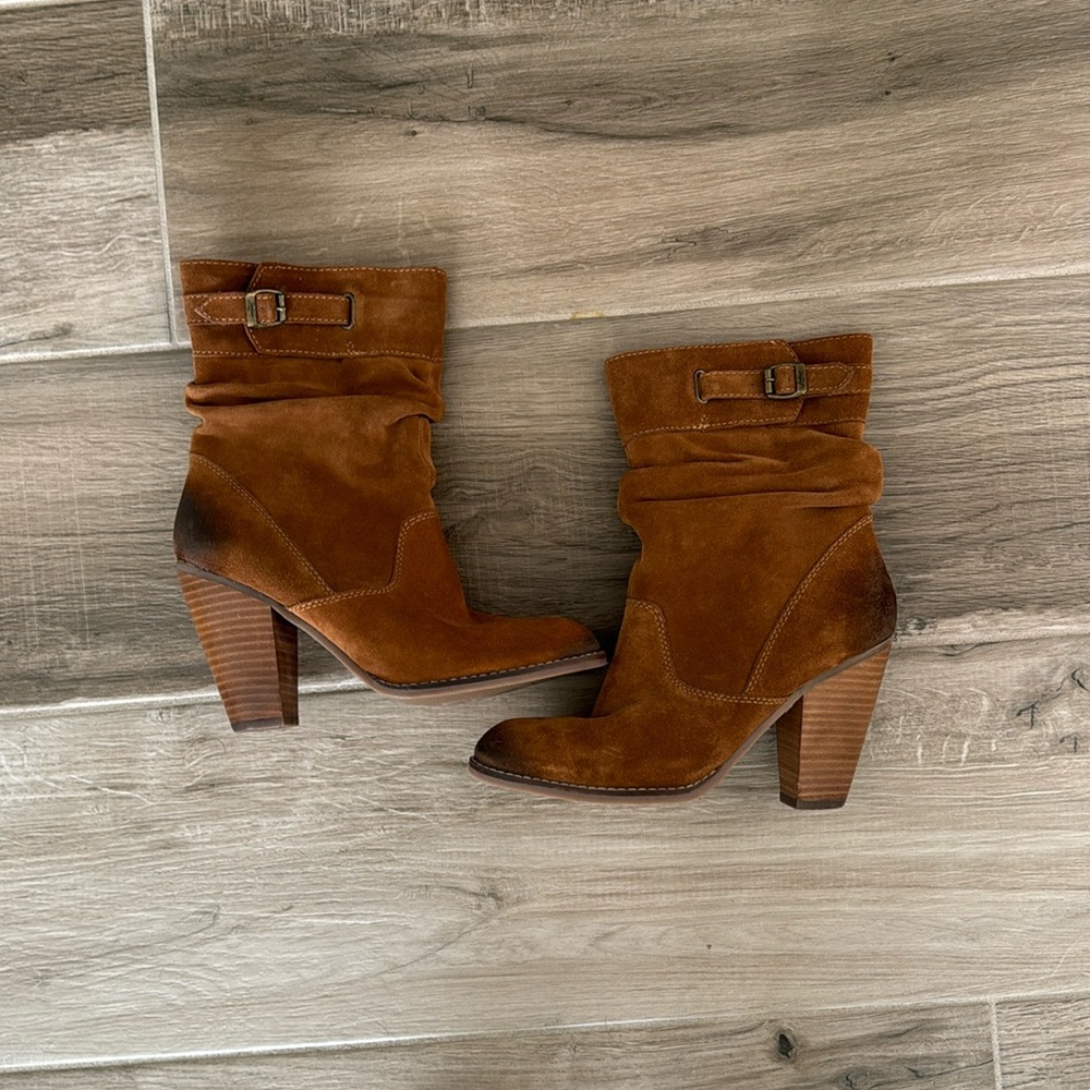 Zodiac 7 Pandell suede slouch boots